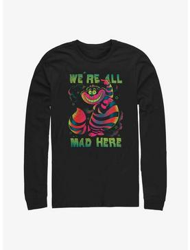 Disney Alice In Wonderland Cheshire Cat Rainbow Long Sleeve T-Shirt, , hi-res