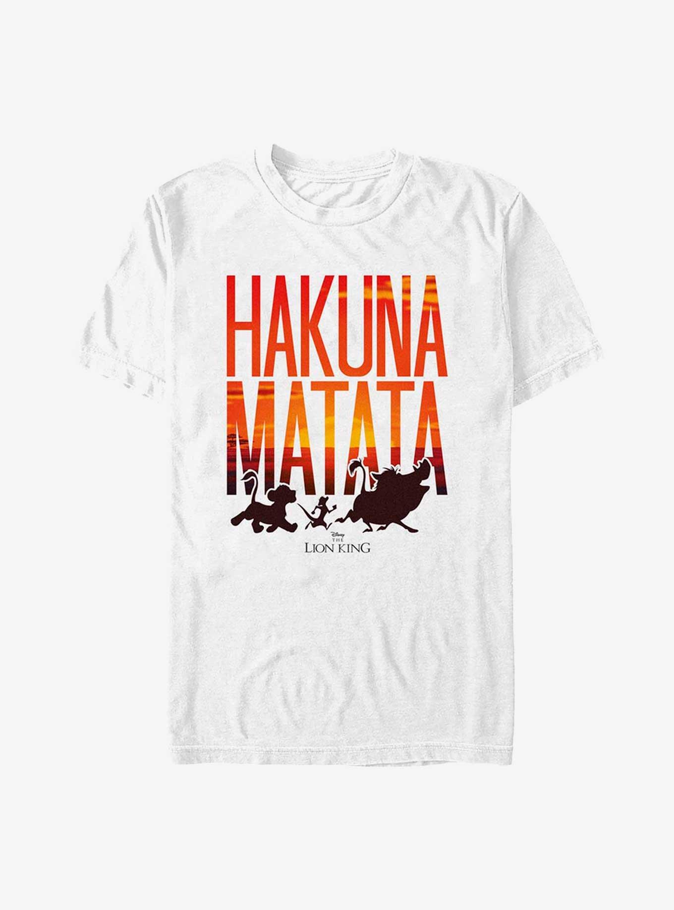 Disney The Lion King Sunset Hakuna Matata T-Shirt, , hi-res