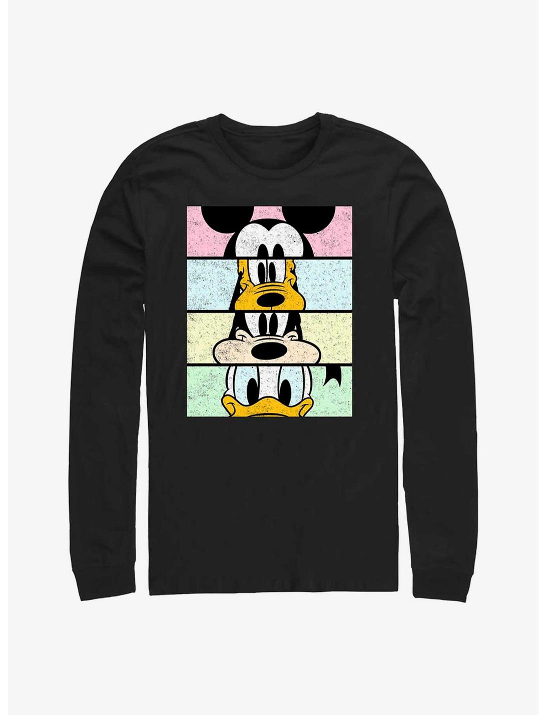 Disney Mickey Mouse & Friends Long Sleeve T-Shirt, BLACK, hi-res