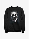 Marvel Moon Knight Grunge Sweatshirt, BLACK, hi-res