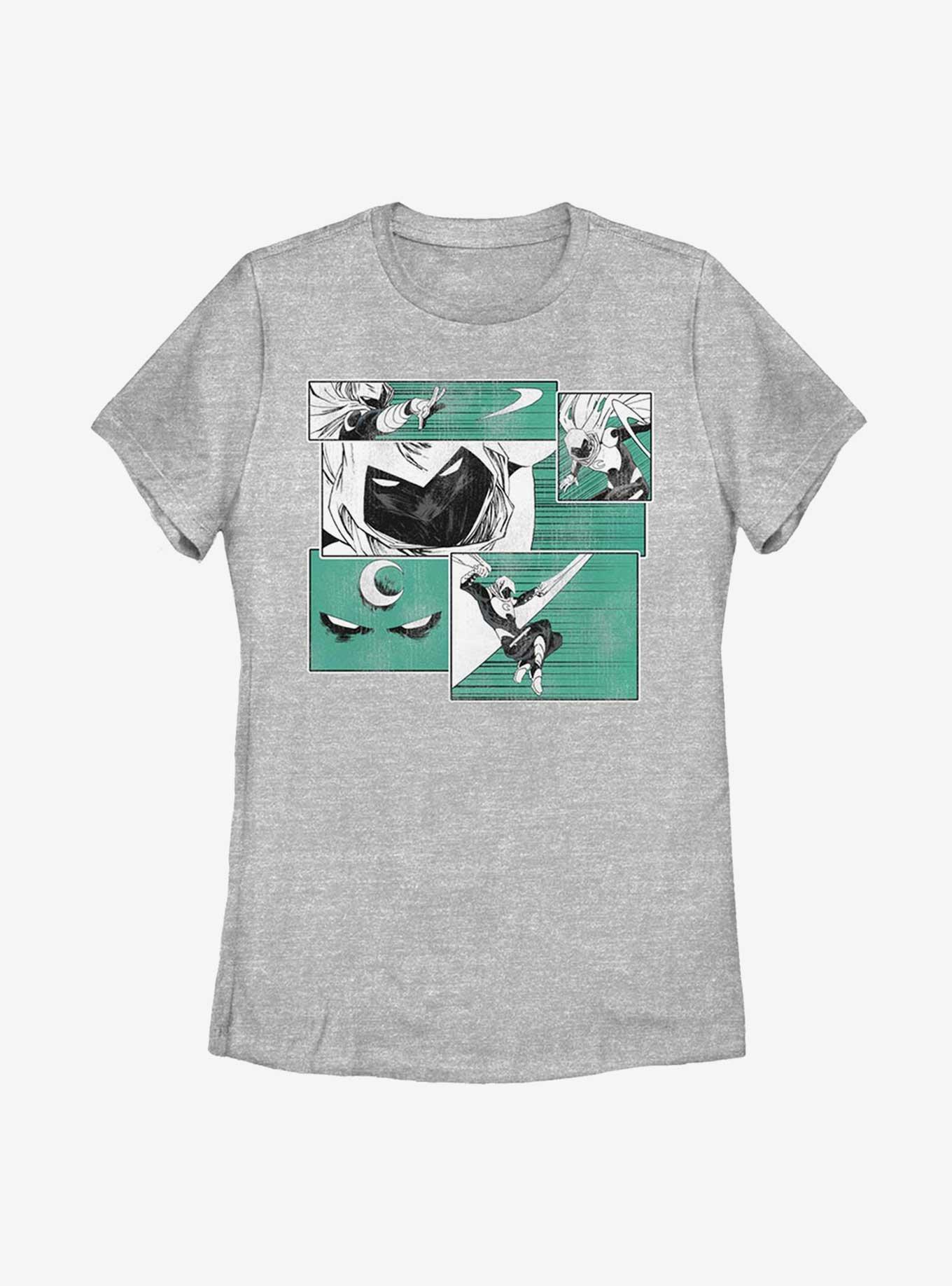 Marvel Moon Knight Panels Womens T-Shirt, , hi-res
