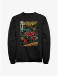 Marvel Spider-Man Comic Cover Sweatshirt, BLACK, hi-res