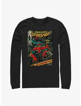 Marvel Spider-Man Comic Cover Long Sleeve T-Shirt, , hi-res