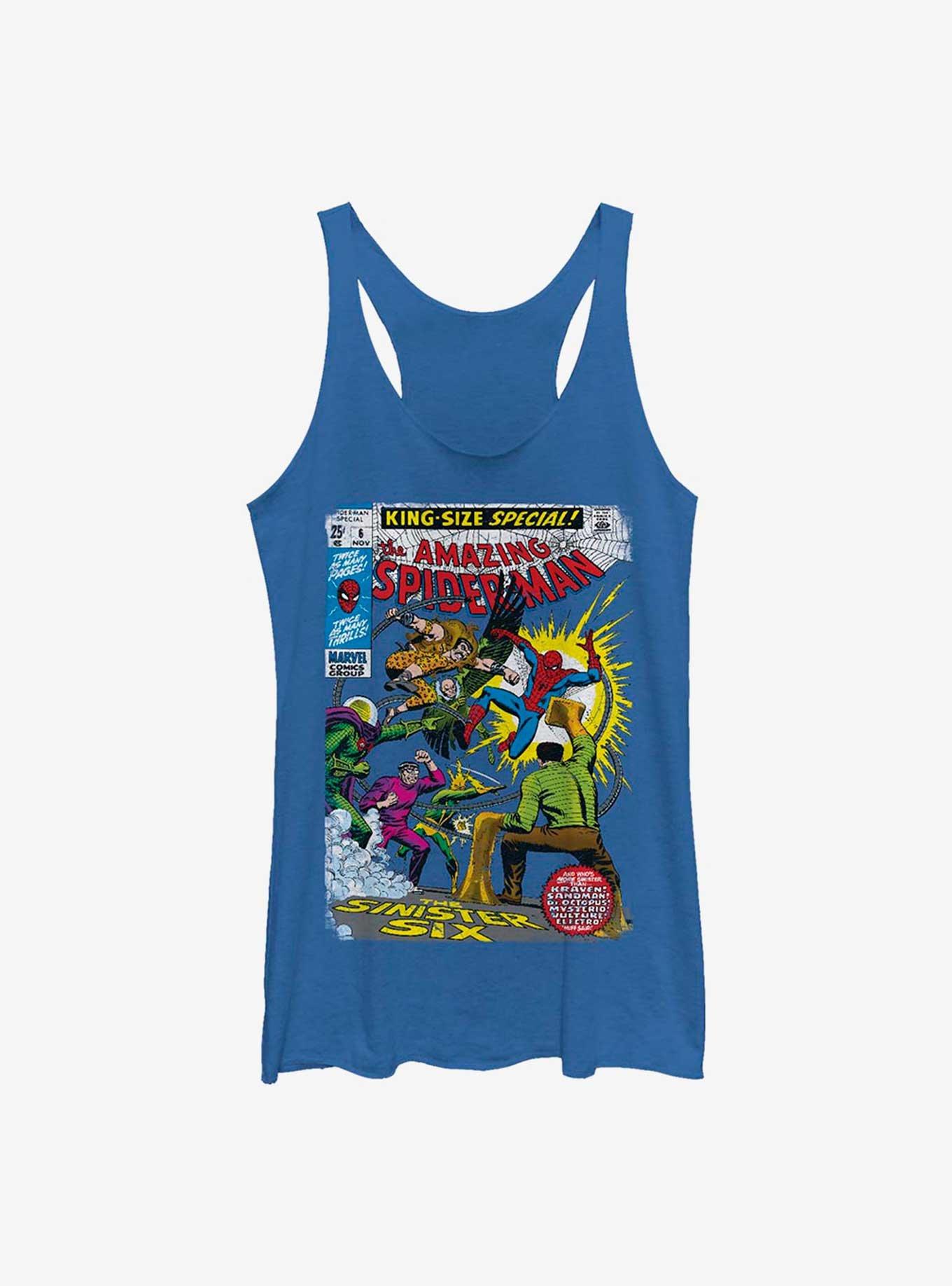 Marvel Spider-Man Sinister Six Comic Womens Tank Top, , hi-res