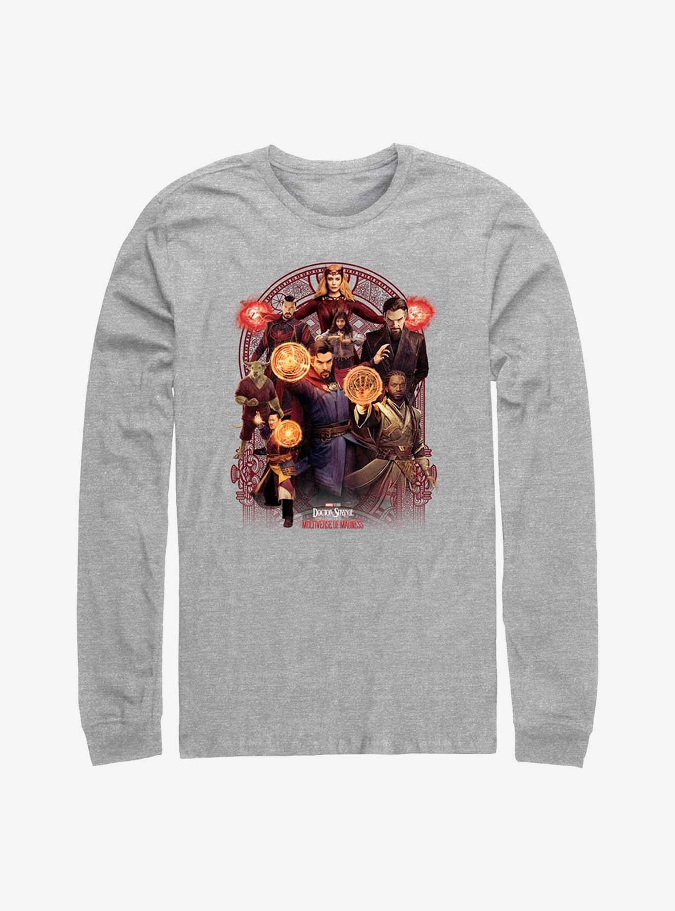 Marvel Doctor Strange In The Multiverse Of Madness Character Group Long Sleeve T-Shirt