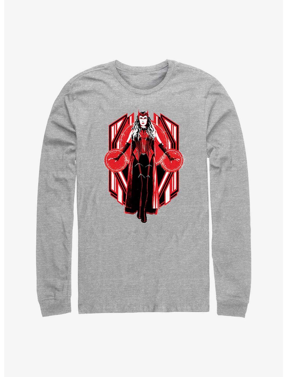 Marvel Doctor Strange In The Multiverse Of Madness Scarlet Witch Long Sleeve T-Shirt, ATH HTR, hi-res