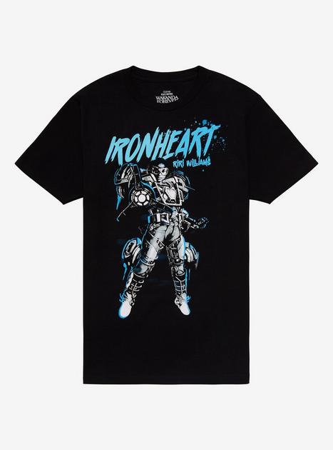 Marvel Black Panther: Wakanda Forever Ironheart Boyfriend Fit Girls T ...