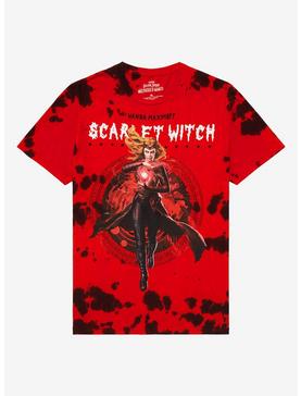 Marvel Doctor Strange In The Multiverse Of Madness Scarlet Witch Tie-Dye Boyfriend Fit Girls T-Shirt, , hi-res