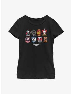 Top Gun: Maverick Badge Layout Youth Girls T-Shirt, , hi-res