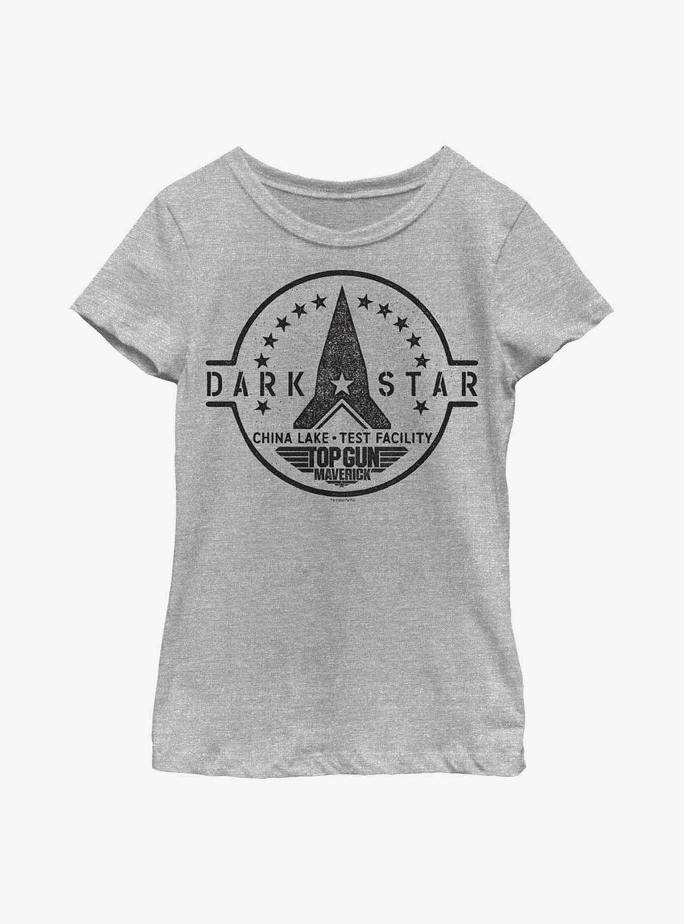 Top Gun: Maverick Dark Star Youth Girls T-Shirt, ATH HTR, hi-res