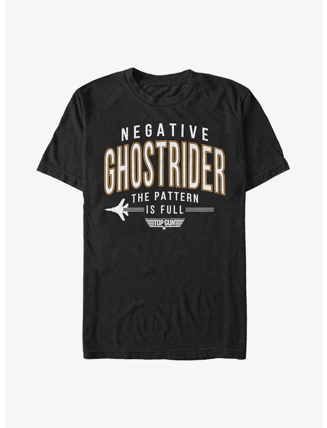 Top Gun: Maverick Negative Ghostrider T-Shirt, BLACK, hi-res