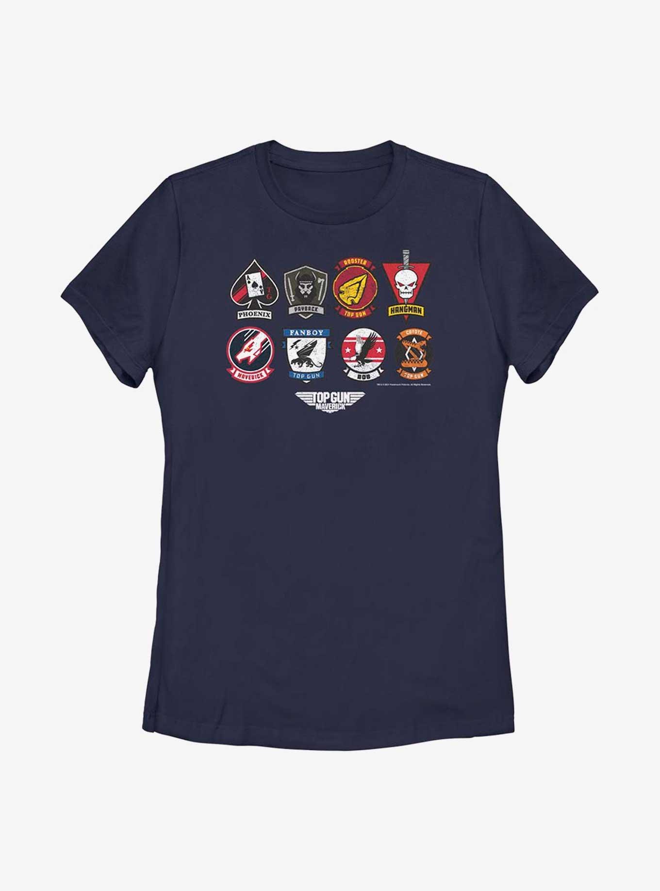 Top Gun: Maverick Badge Layout Womens T-Shirt, , hi-res