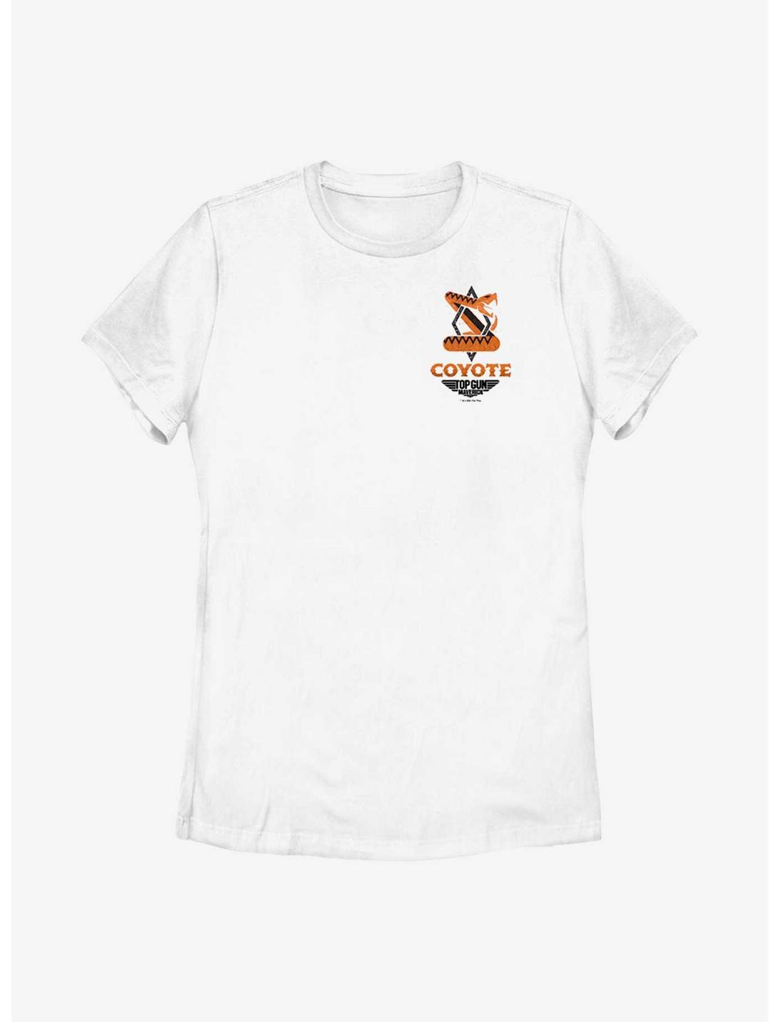 Top Gun: Maverick Coyote Patch Womens T-Shirt, WHITE, hi-res