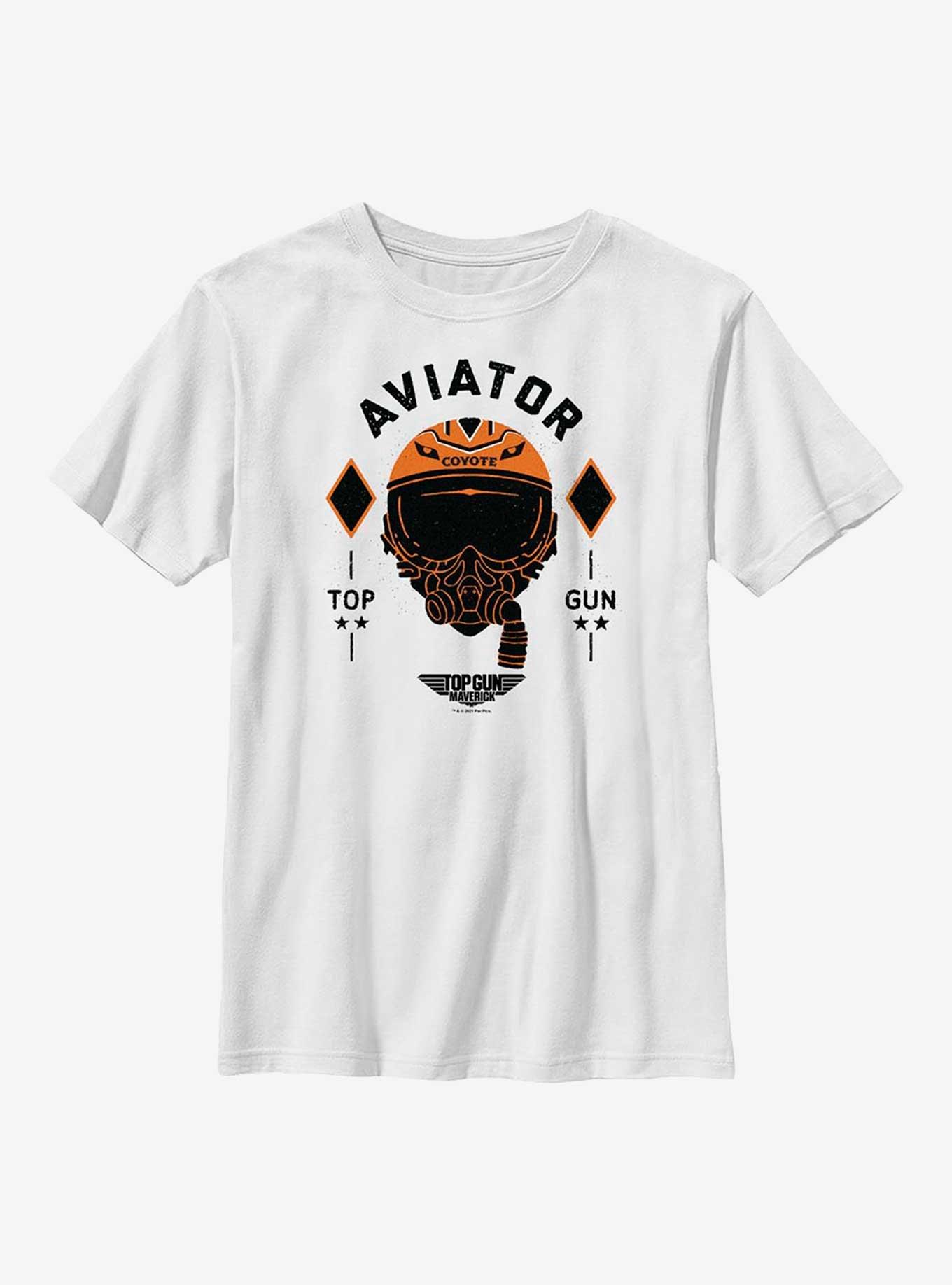Top Gun: Maverick Coyote Aviator Youth T-Shirt, WHITE, hi-res