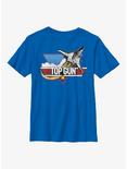 Top Gun: Maverick Jet Logo Youth T-Shirt, NAVY, hi-res