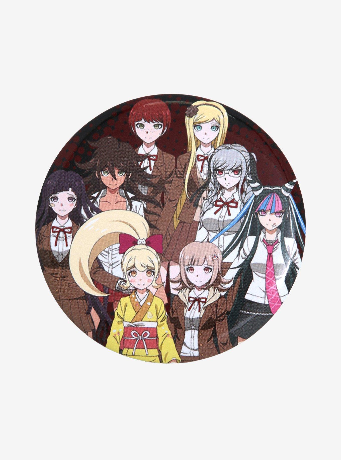 Danganronpa Group 3 Inch Button, , hi-res