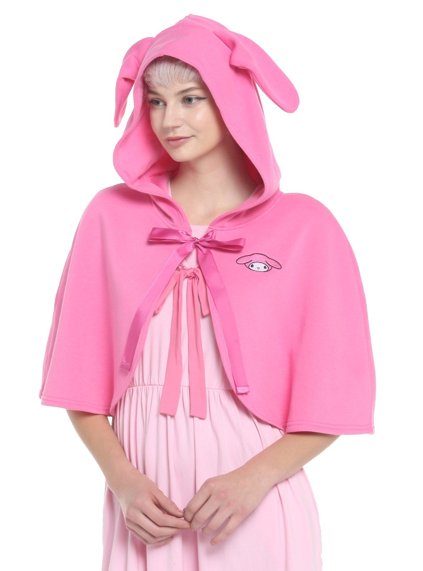 My Melody Figural Ears Capelet, , hi-res