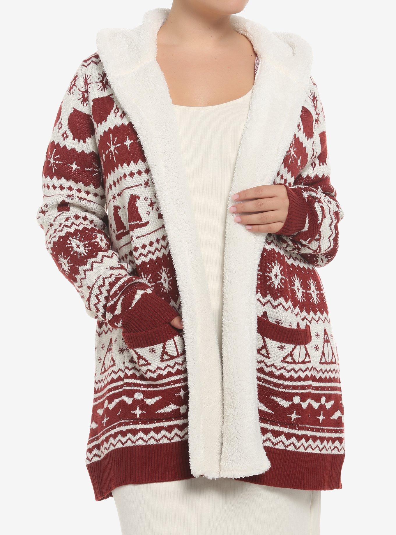 Sherpa Open Front Cardigan