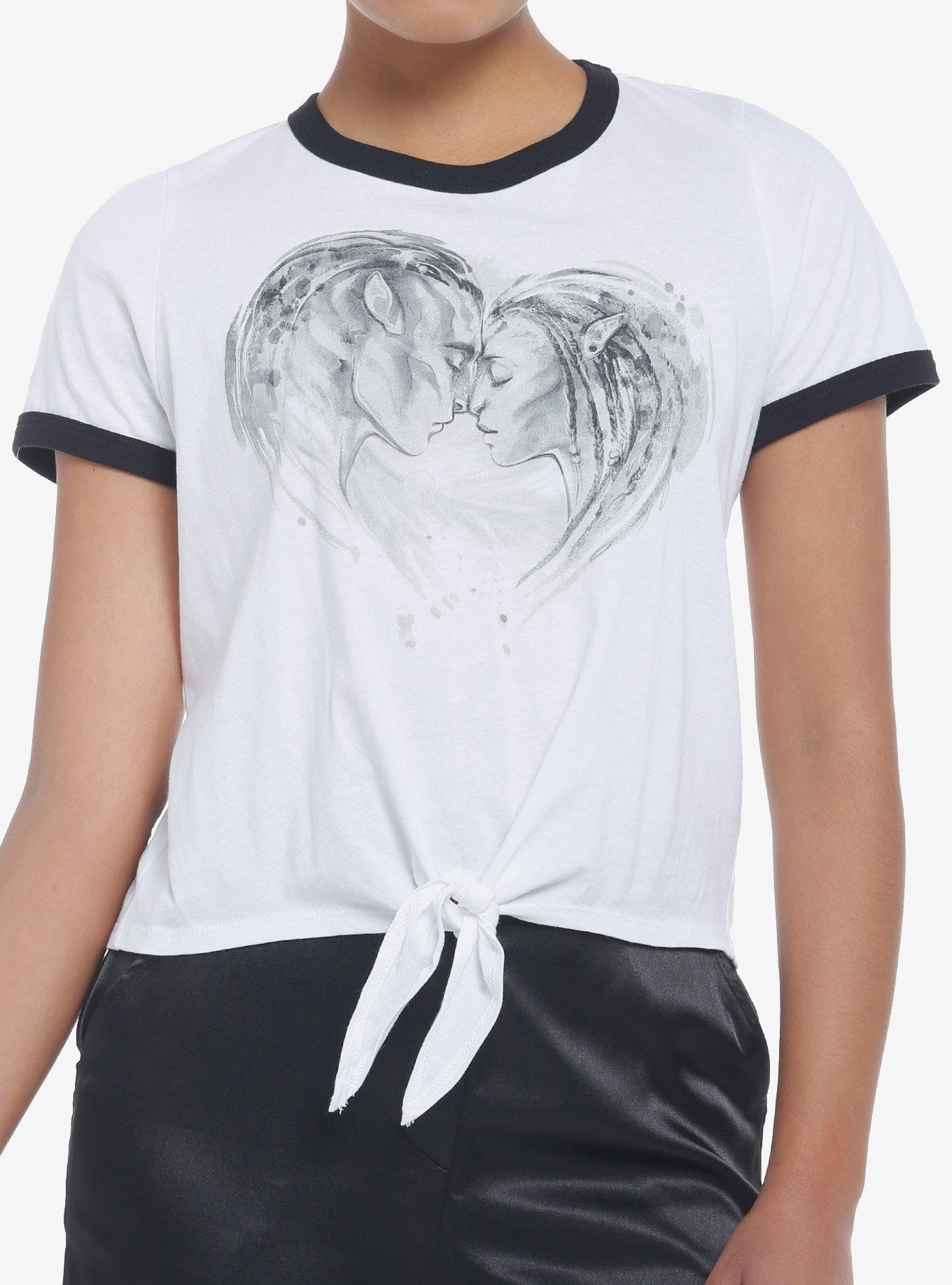 Avatar: The Way Of Water Duo Tie-Front Ringer T-Shirt, MULTI, hi-res