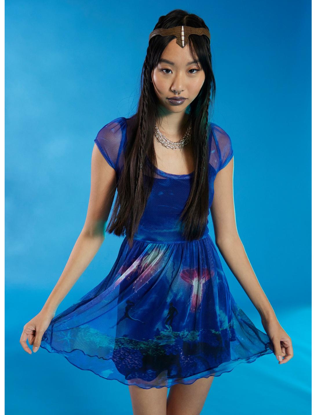 Avatar: The Way Of Water Mesh Dress, MULTI, hi-res