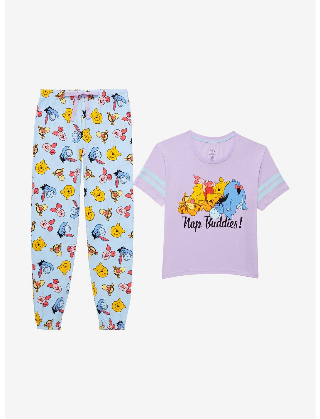 Disney Winnie The Pooh Nap Buddies Pajama Set, MULTI, hi-res