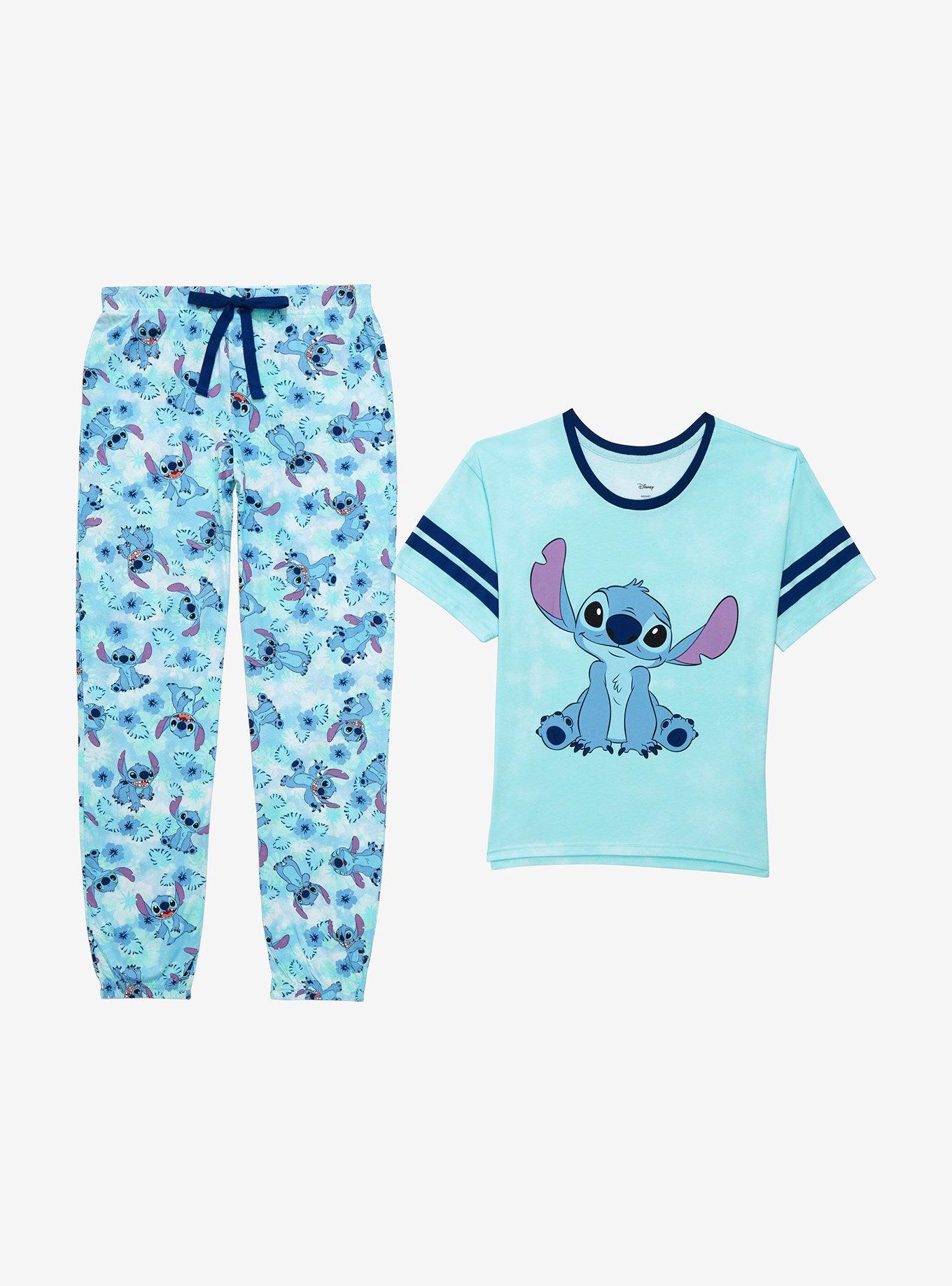 Disney Pink Stitch Pyjama Set, Shop Disney Nightwear