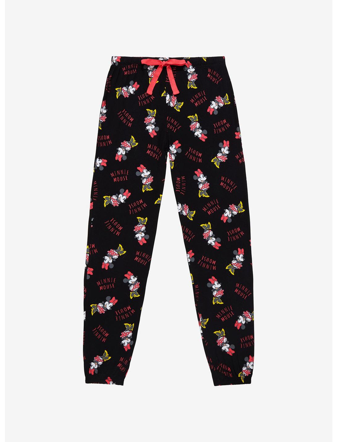 Disney Minnie Mouse Allover Print Jogger Lounge Pants | Her Universe