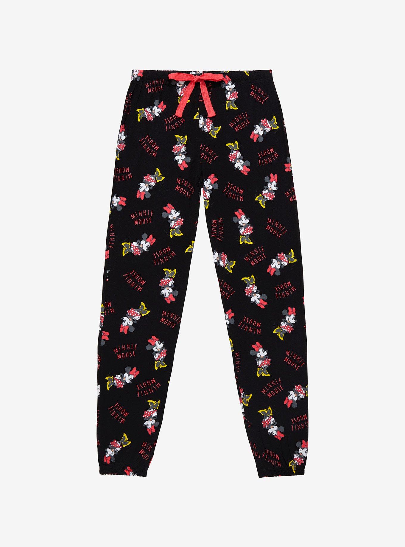 Disney Minnie Mouse Allover Print Jogger Lounge Pants