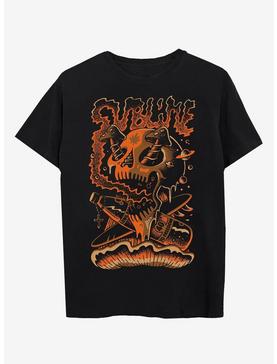 Sublime Skull Boyfriend Fit Girls T-Shirt, , hi-res