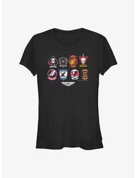 Top Gun Maverick Badge Layout Girls T-Shirt, , hi-res