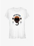 Top Gun Maverick Coyote Aviator Girls T-Shirt, WHITE, hi-res