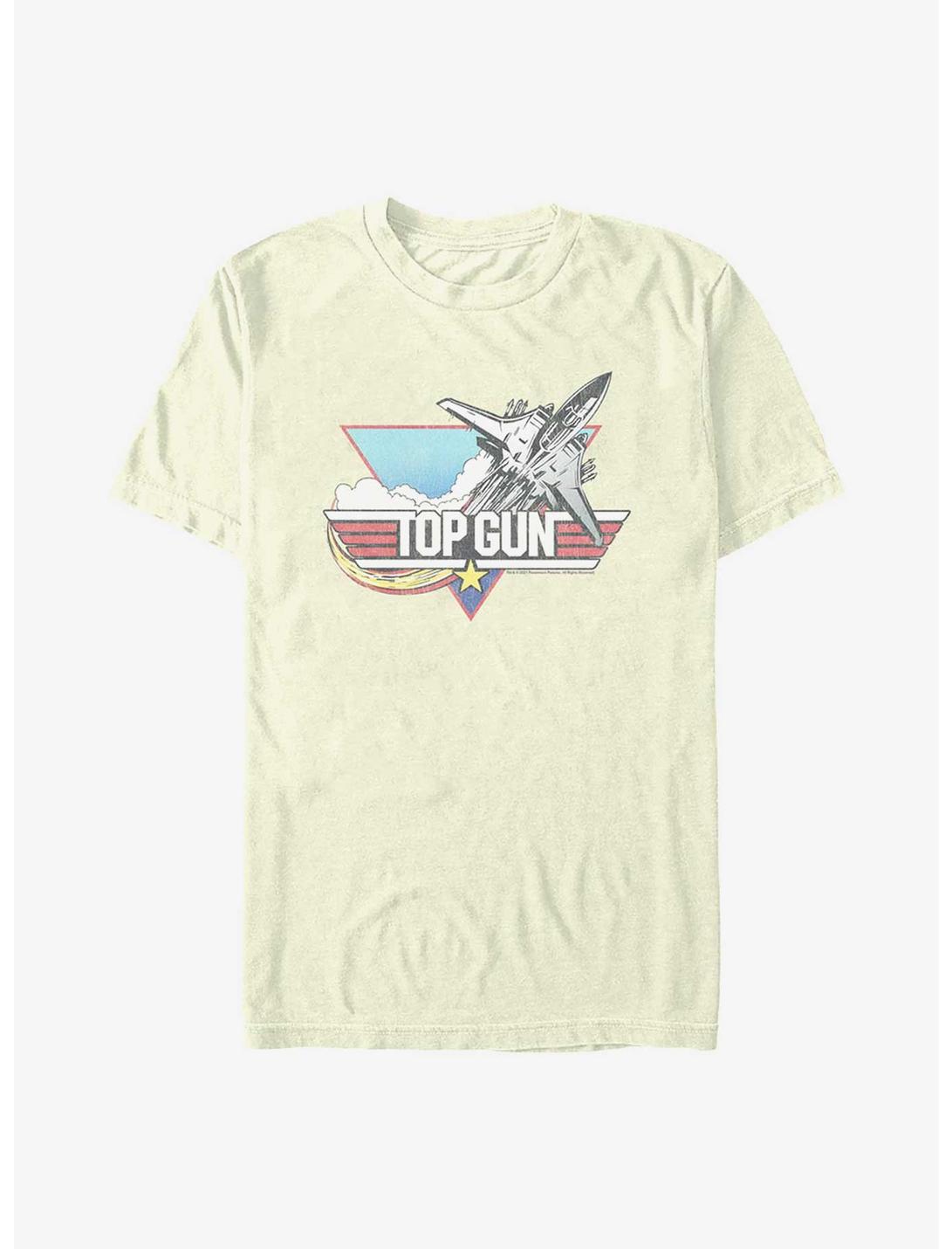 Top Gun Maverick Jet Logo T-Shirt, NATURAL, hi-res