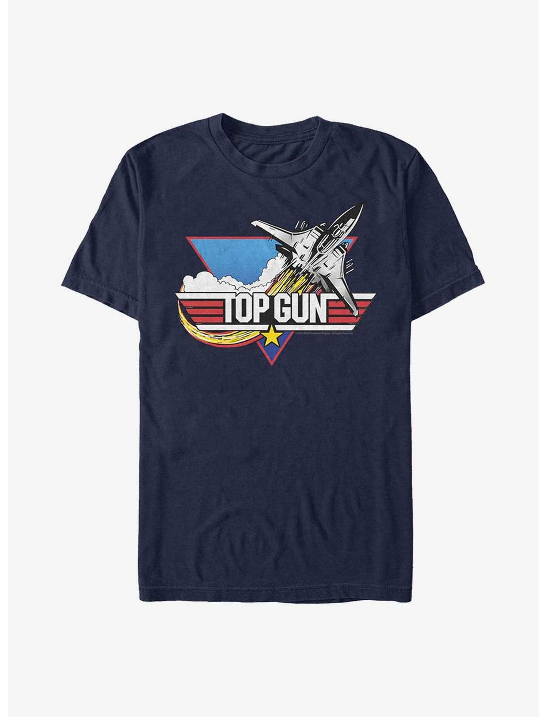Top Gun Maverick Jet Logo T-Shirt, NAVY, hi-res
