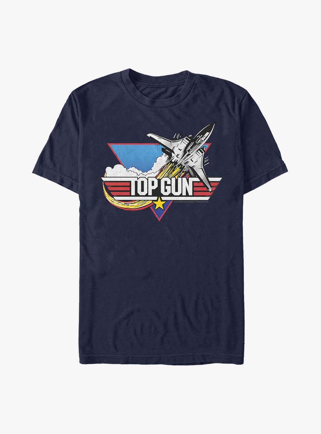 Buy Mens Top Gun Maverick T Shirt Blue at