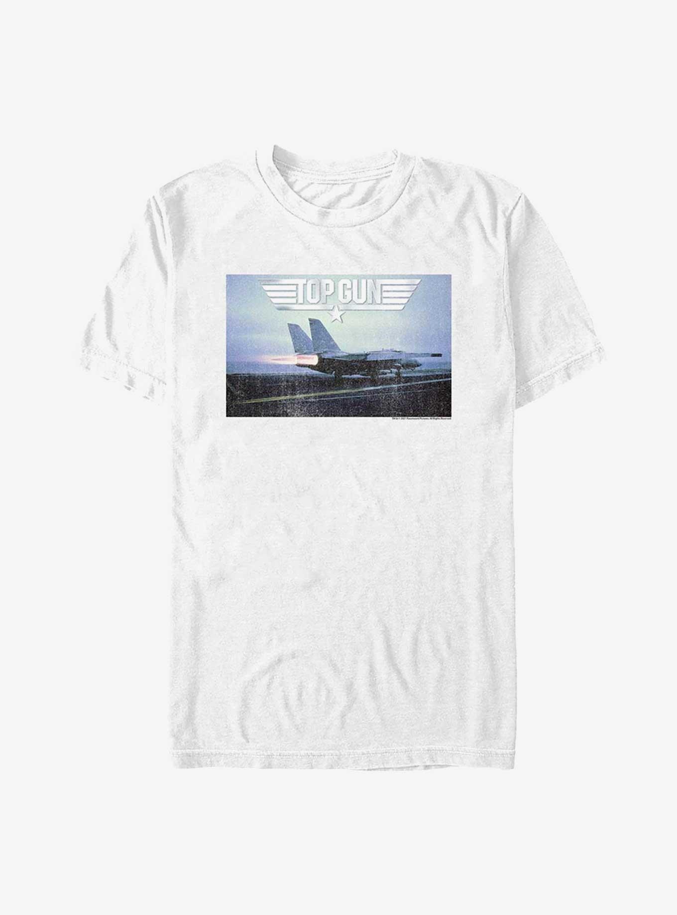 Top Gun Maverick Logo Photo T-Shirt, WHITE, hi-res