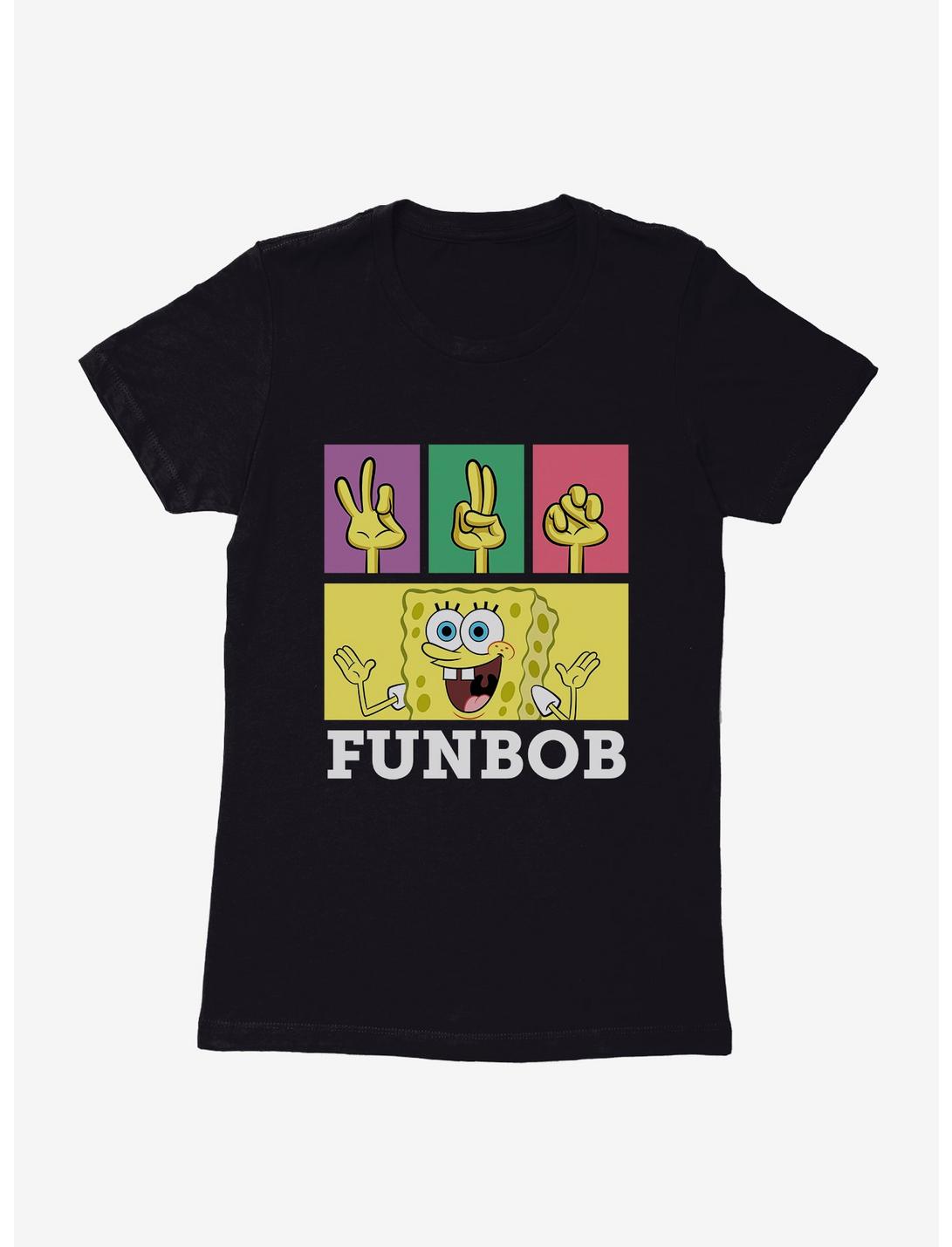 SpongeBob SquarePants FUNBob Sign Language Womens T-Shirt, , hi-res