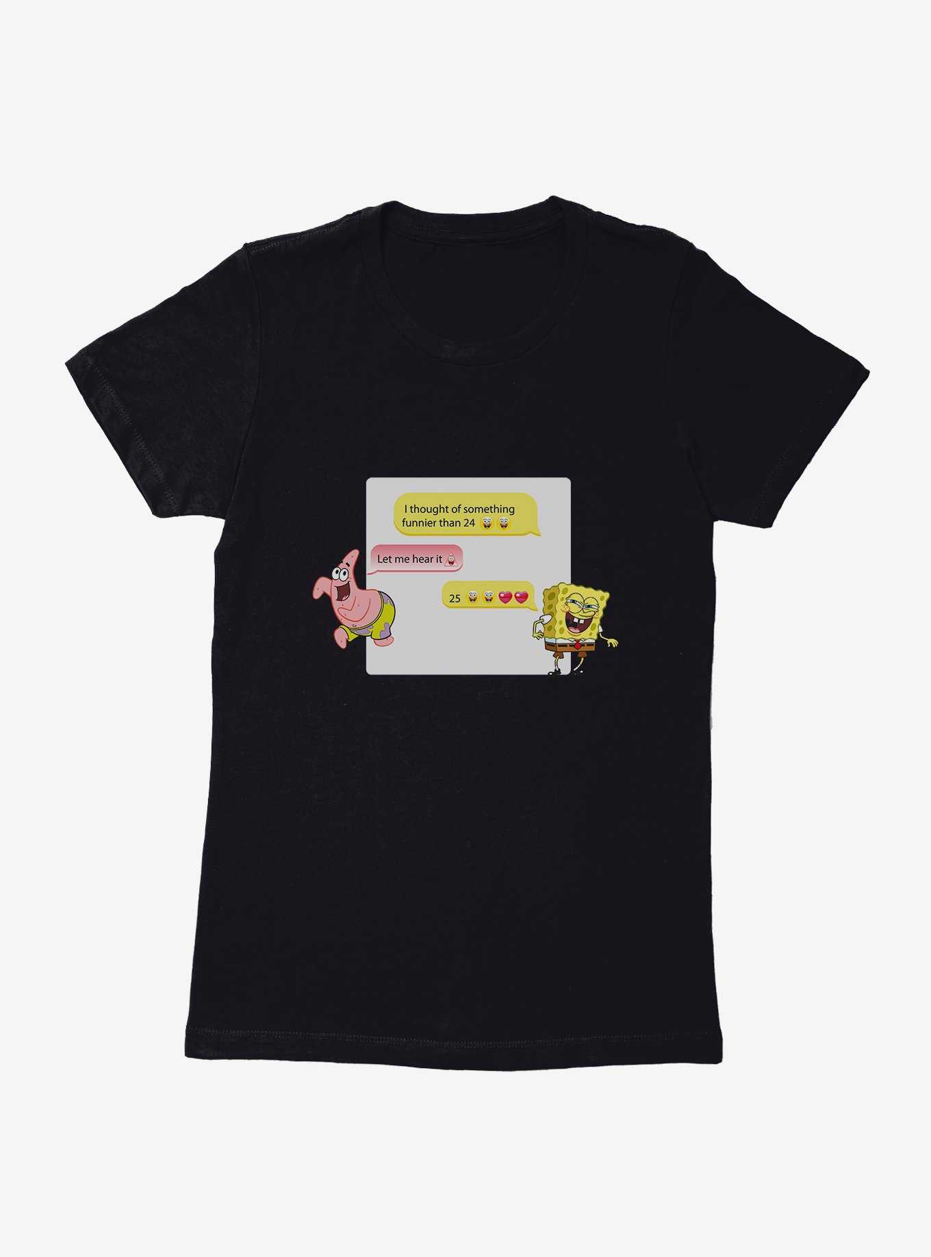 SpongeBob SquarePants Something Funnier Than 24 Womens T-Shirt, , hi-res