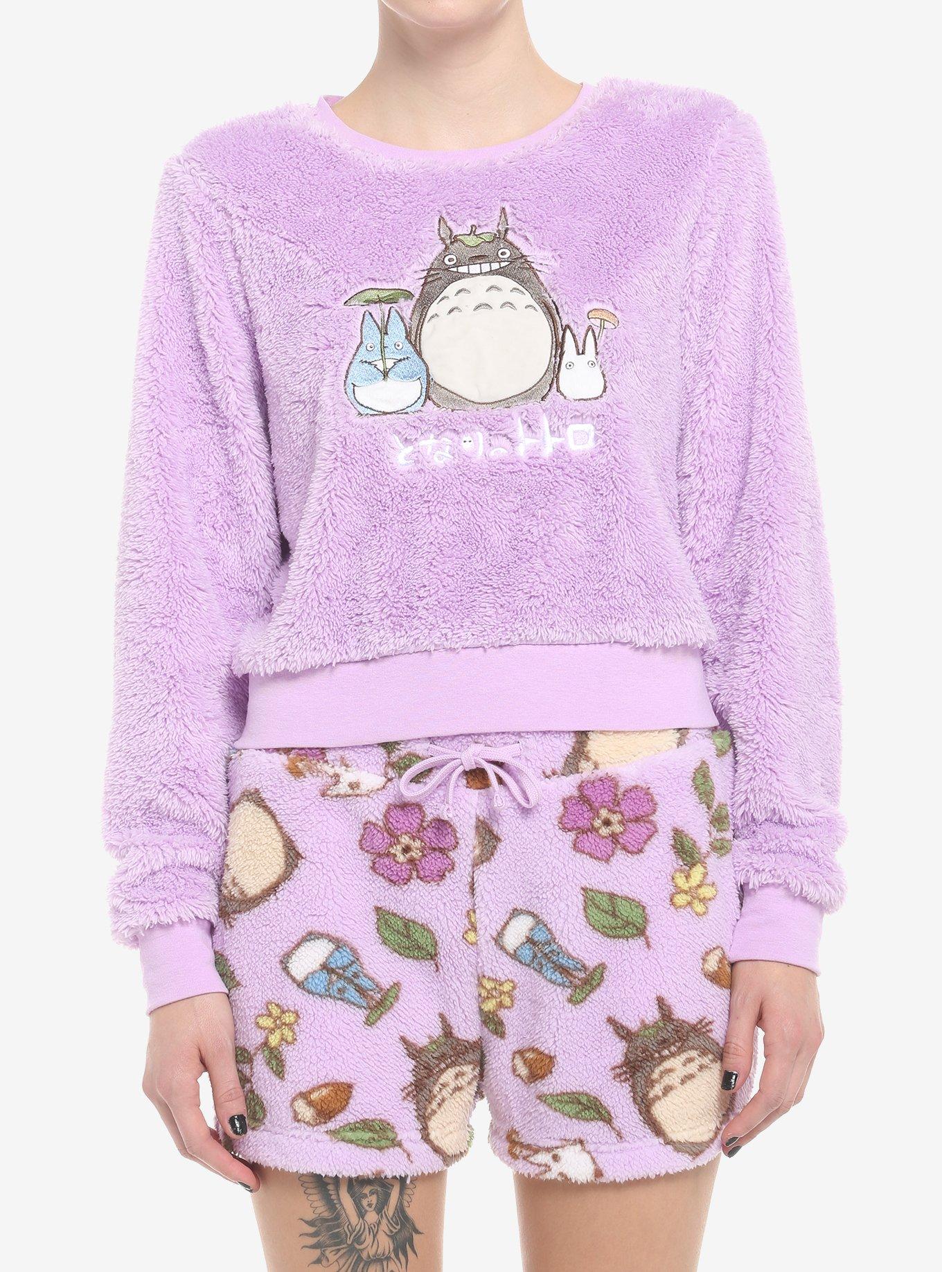 Studio Ghibli My Neighbor Totoro Fuzzy Girls Lounge Set