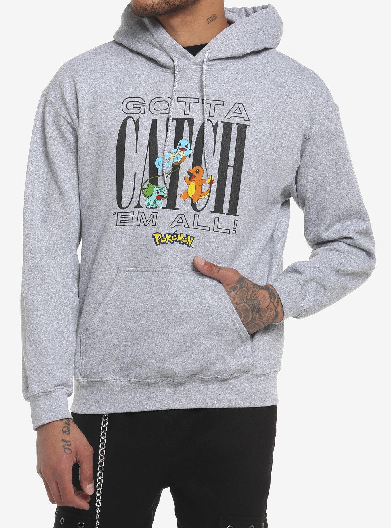 Pokemon Gotta Catch 'Em All Hoodie, HEATHER GREY, hi-res