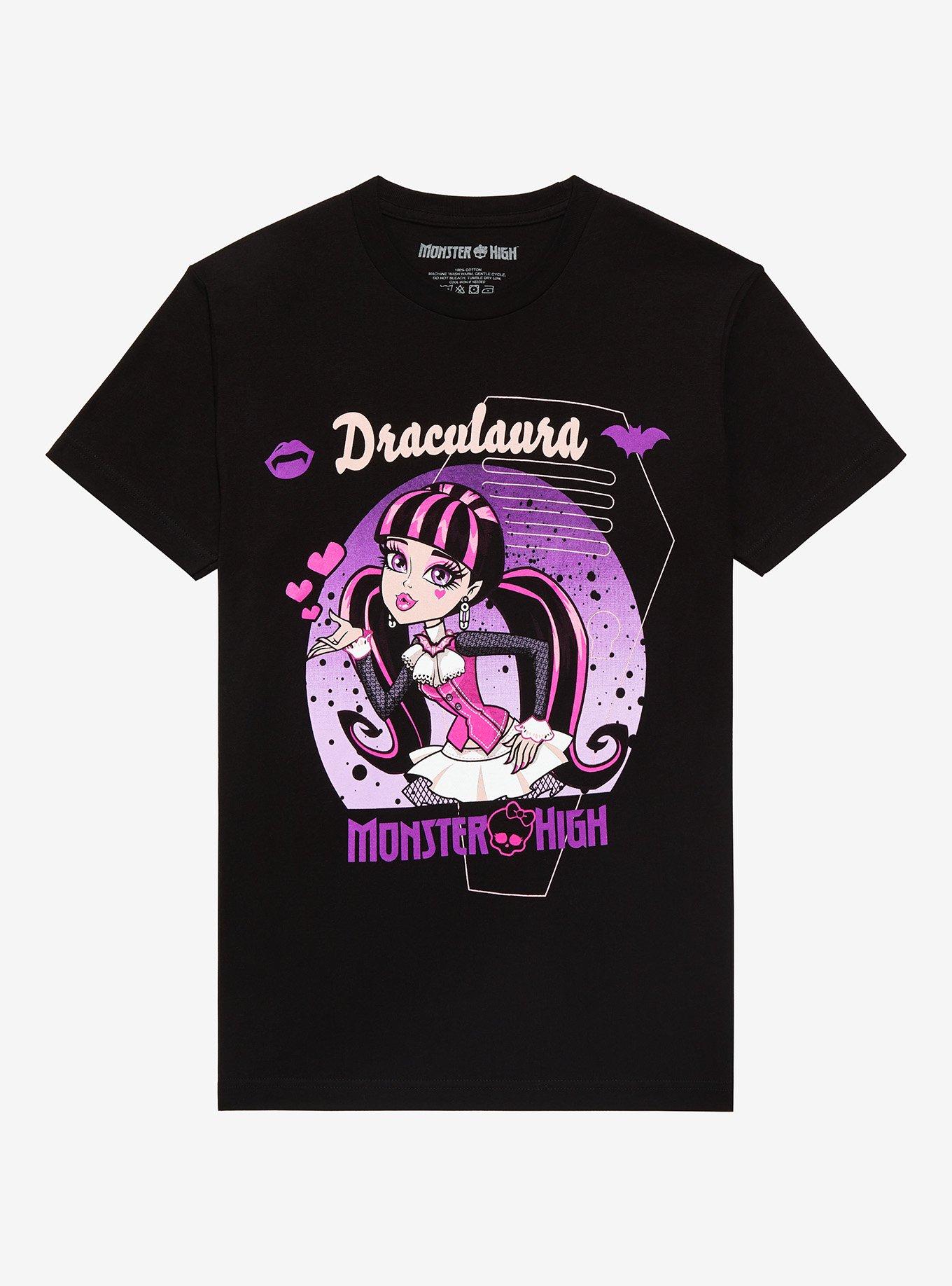 Monster High Draculaura Boyfriend Fit Girls T-Shirt, MULTI, hi-res