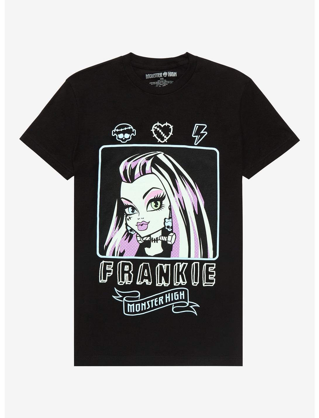 Monster High Frankie Stein Boyfriend Fit Girls T-Shirt, MULTI, hi-res