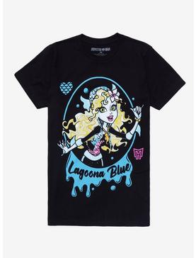 Monster High Lagoona Blue Portrait Boyfriend Fit Girls T-Shirt, , hi-res