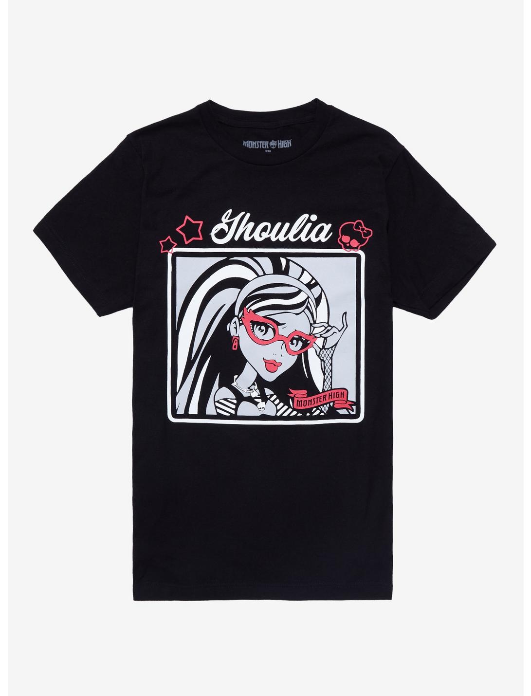 Monster High Ghoulia Yelps Portrait Boyfriend Fit Girls T-Shirt, MULTI, hi-res