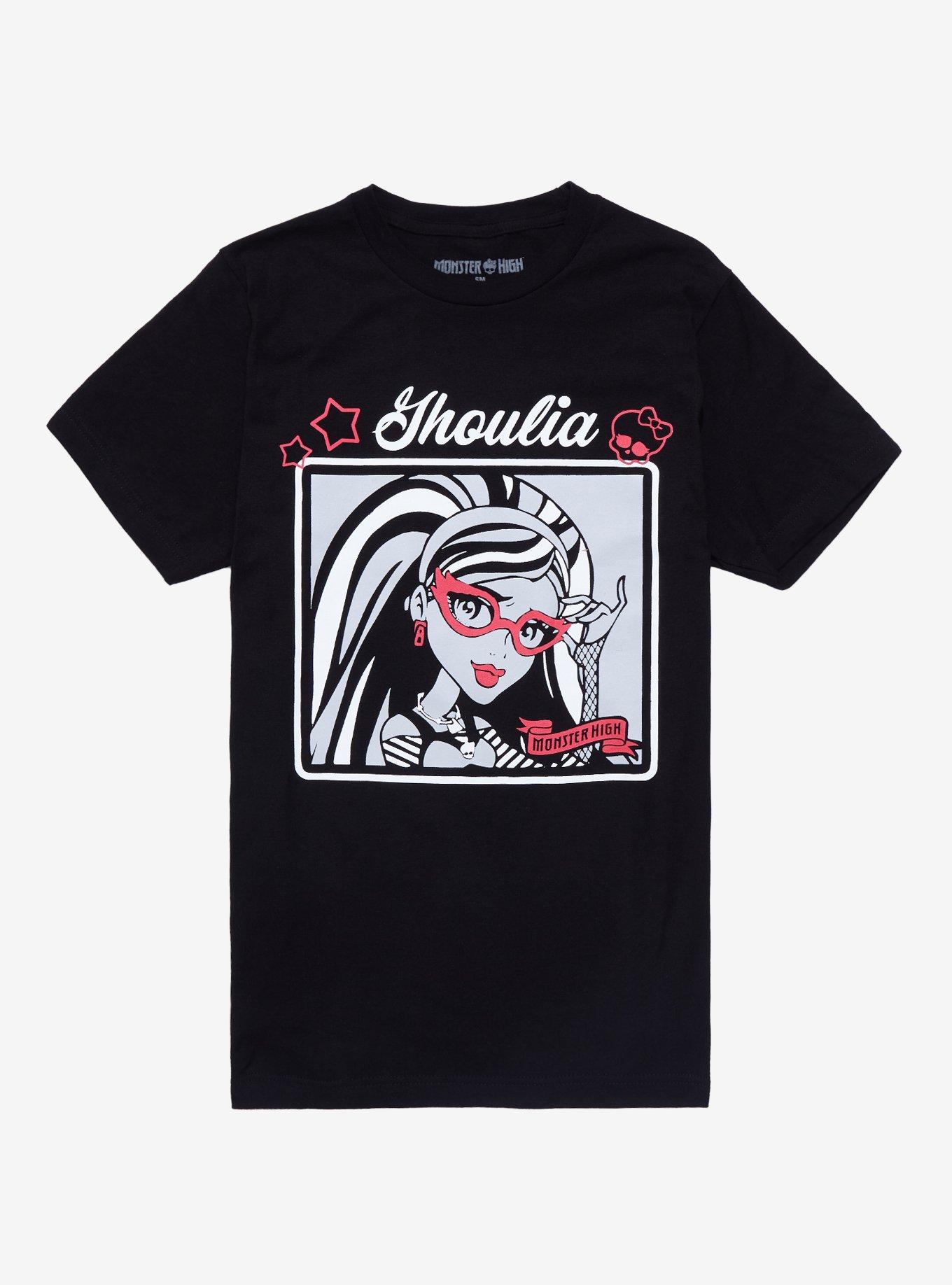 Monster High Ghoulia Yelps Portrait Boyfriend Fit Girls T-Shirt, MULTI, hi-res