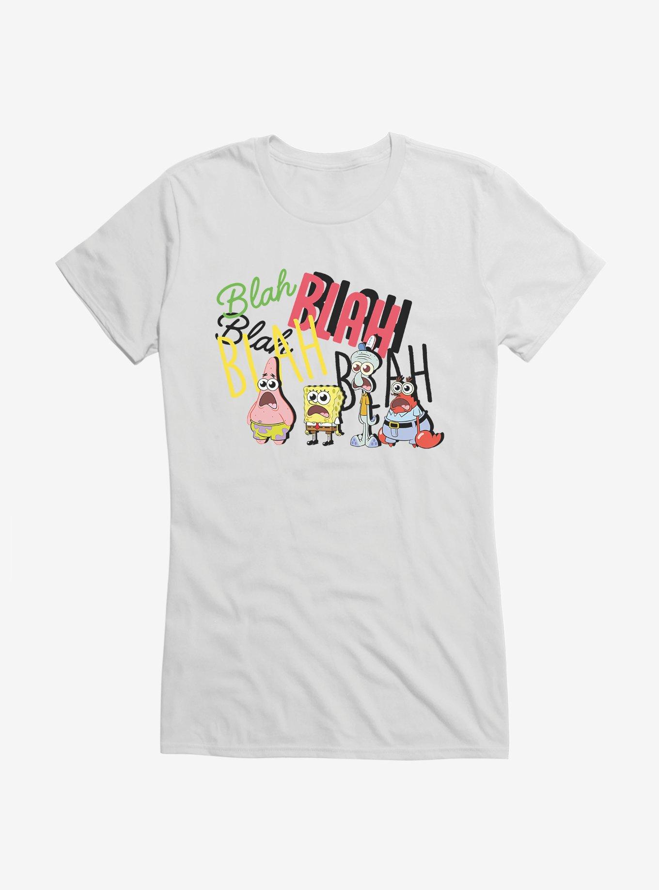 SpongeBob SquarePants Blah Blah Krusty Crew Girls T-Shirt, , hi-res