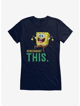 SpongeBob SquarePants Screenshot This Girls T-Shirt, , hi-res