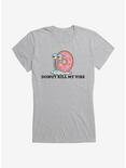 SpongeBob SquarePants Gary Donut Kill My Vibe Girls T-Shirt, , hi-res