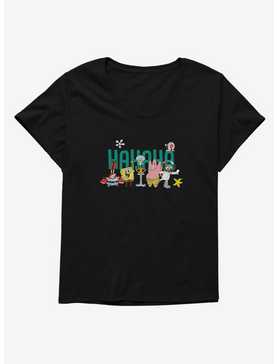 SpongeBob SquarePants Crew Hahaha Womens T-Shirt Plus Size, , hi-res