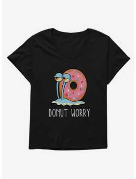 SpongeBob SquarePants Gary Donut Worry Womens T-Shirt Plus Size, , hi-res