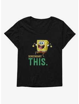 SpongeBob SquarePants Screenshot This Womens T-Shirt Plus Size, , hi-res